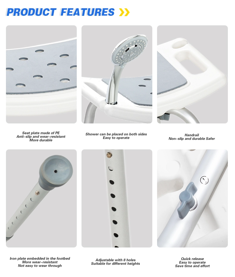 Aluminum Bathing Stool