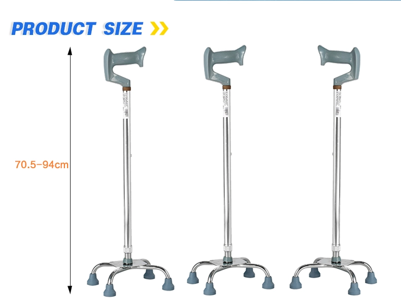 Rehabilitation Four Legged Crutch