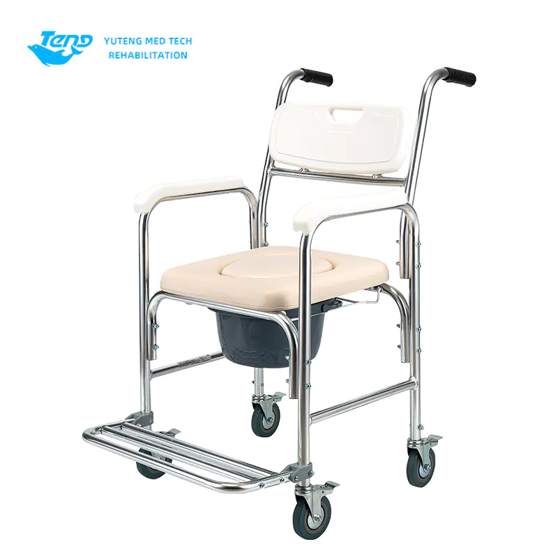 Eisen -Commode -Rollstuhl